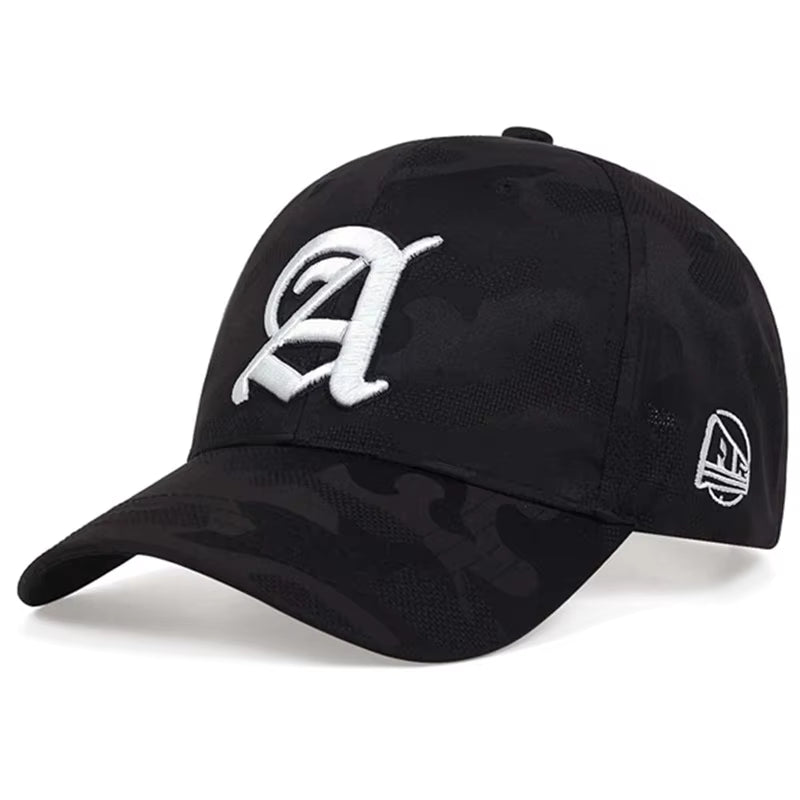 New Fashion Black Cap Man Luxury Brand Outdoor Sport Baseball Caps for Men Hat Baseball Hats Bone Masculino